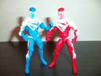Superman Red and Blue (DC Infinite Heroes) Custom Action Figure