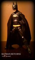 BATMAN RETURNS - Michael Keaton (Batman - Movie Style) Custom Action Figure
