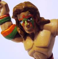 WWE Ultimate Warrior Rumbler (Wrestling) Custom Miniature / Figurine