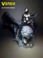 Venom as Spider-Man ( Dark Avengers) (Marvel Universe) Custom Action Figure