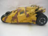 Batman Begins Camo Tumbler/Batmobile (Movie Masters) Custom Action Figure