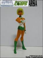 JLU Green Lantern ARISIA (Justice League Unlimited) Custom Action Figure