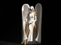 Raven in White (DC Universe) Custom Action Figure