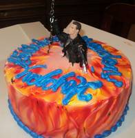 Terminator 2 Ending Scene Custom Cake (Terminator) Custom Action Figure