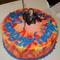 Terminator 2 Ending Scene Custom Cake (Terminator) Custom Action Figure