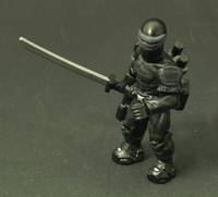 Snake Eyes (Mega Bloks) (G.I. Joe) Custom Miniature / Figurine