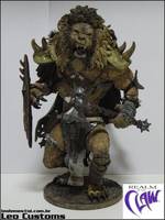LION WARRIOR (Style Realm of the Claw) (Original) Custom Action Figure