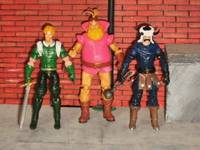 The Warriors Three (Marvel Universe) Custom Action Figure