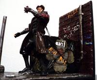 Flare Gambit with Diorama (X-Men) Custom Diorama / Playset
