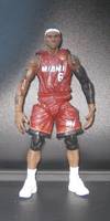 Lebron James (Red Jersey NBA Finals) (Marvel Legends) Custom Action Figure