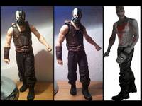 BANE the  Dark Knight Rises 7inch (Batman - Movie Style) Custom Action Figure