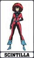 SCINTILLA (Shi'ar Guard) (Marvel Universe) Custom Miniature / Figurine