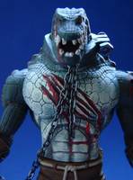 KILLER CROC  (Escape from Arkham) (Batman) Custom Action Figure