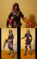 Tali without Mask  ( Mass Effect) (Original) Custom Action Figure