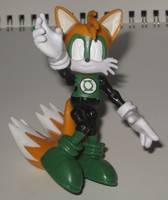 Green Lantern Tails (Sonic) Custom Action Figure