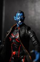 Nightcrawler in X-Men Movie Battlesuit V.2 (X-Men - Movies) Custom Action Figure