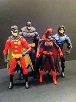 Batman and the Darknight Squad (DC Infinite Heroes) Custom Action Figure