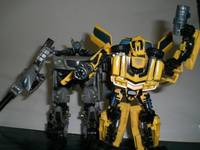 Battle Mode Bumblebee (Transformers) Custom Action Figure
