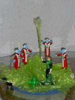 Green Lantern Hall Jordan ring´s beam (Green Lantern) Custom Action Figure
