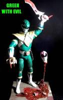 Green Ranger Darkside. (Power Rangers) Custom Action Figure