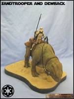 Sandtrooper and Dewback (Star Wars) Custom Action Figure