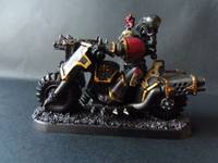 Chosen of Nemeroth Chaos Space Marine Biker (Warhammer) Custom Vehicle
