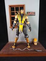 Scorpion Repaint (MK 9) (Mortal Kombat) Custom Action Figure