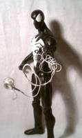 Symbiote Spiderman (Spider-Man) Custom Action Figure
