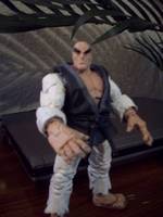 Retsu (Street Fighter) Custom Action Figure