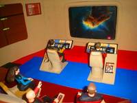 Star Trek the Next Generation Crew on the Bridge (Star Trek) Custom Action Figure