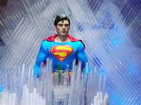Final Finished Version of Superman and the Fortress of Solitude (Superman) Custom Action Figure