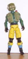 Captain Grid Iron (G.I. Joe 25th Anniversary) Custom Action Figure