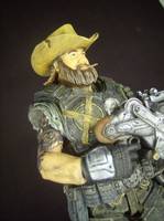 Dizzy Wallin (Gears Of War) Custom Action Figure
