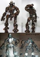 Wasteland: Mark-13 Sentry-Class Cyborg Unit (Original) Custom Action Figure