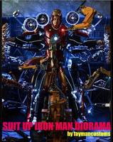 Iron Man Suit up Diorama (Iron Man) Custom Diorama / Playset