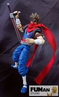 Marvel Vs Capcom  Strider Hiryu (Marvel vs Capcom) Custom Action Figure