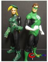 Green Lantern Cammy (Street Fighter) Custom Action Figure
