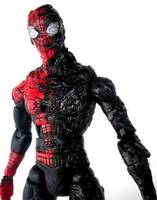 Half Symbiote Spiderman (Marvel Legends) Custom Action Figure