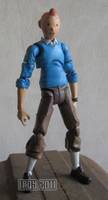 Tintin & Snowy (Comic Version) (Tintin) Custom Action Figure