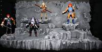 Thundercats Cliff Display (Diorama) Custom Action Figure