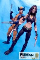 X-23 (Marvel Vs Capcom) (Marvel vs Capcom) Custom Action Figure