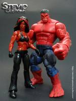 Red She Hulk (Marvel Legends) Custom Action Figure