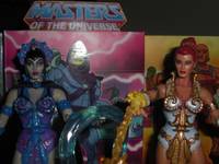 Revamped Teela & Evil Lyn from: He-Man Masters of the Universe Classics (Masters of the Universe) Custom Action Figure