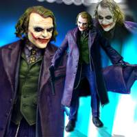 Heath Ledger Joker from the Dark Knight (Movie Maniacs) Custom Action Figure