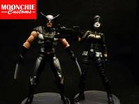Domino & Wolverine X-Force 2 Pack (Marvel Universe) Custom Action Figure