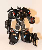 Sound Blaster with Ravage (Transformers) Custom Action Figure