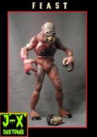 The Monster from FEAST (Movie Maniacs) Custom Action Figure