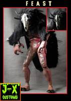 The Monster from FEAST (Movie Maniacs) Custom Action Figure