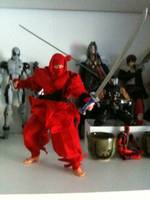 Custom Ufc Red Ninja (Martial Arts) Custom Action Figure