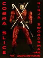 Cobra Slice Ninja Swordsman (G.I. Joe) Custom Action Figure